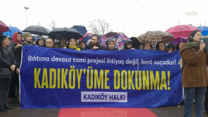 Kadıköylülerden cami ve otopark projesine tepki