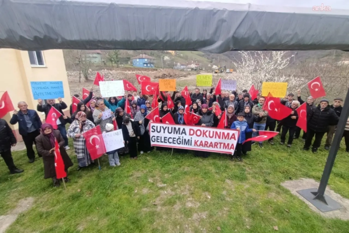 Zonguldak’ta beton santraline tepki